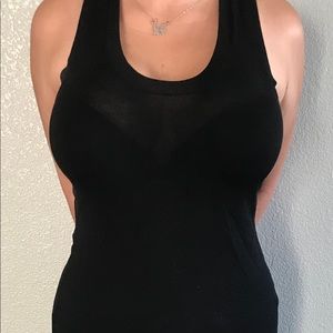 Black Alexander McQueen Tank Top